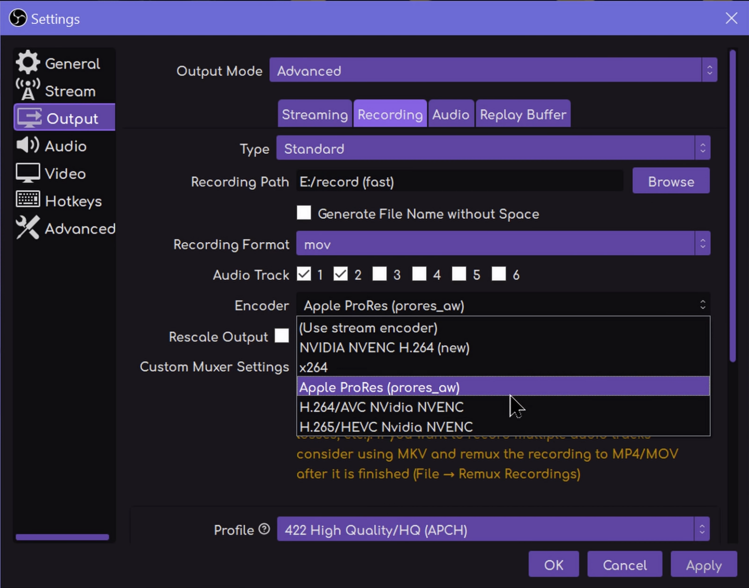 How To Capture “RAW” Or Lossless Video In OBS Studio - Stream Guides