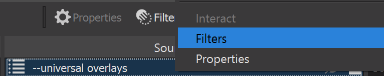 obs filters
