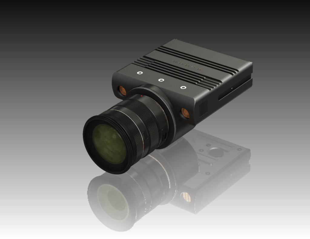 CAD Render of the upcoming new SUB2r webcam camera.